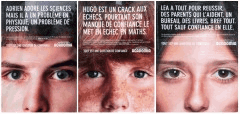 Communication et insights : campagne d'affichage d'Acadomia